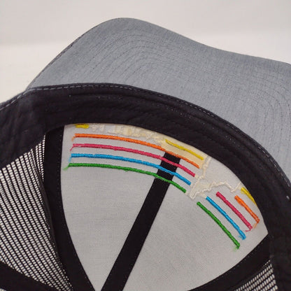 Alturas Homes Snapback Trucker Hat Gray OSFA Mesh Back 110C Pacific Headwear