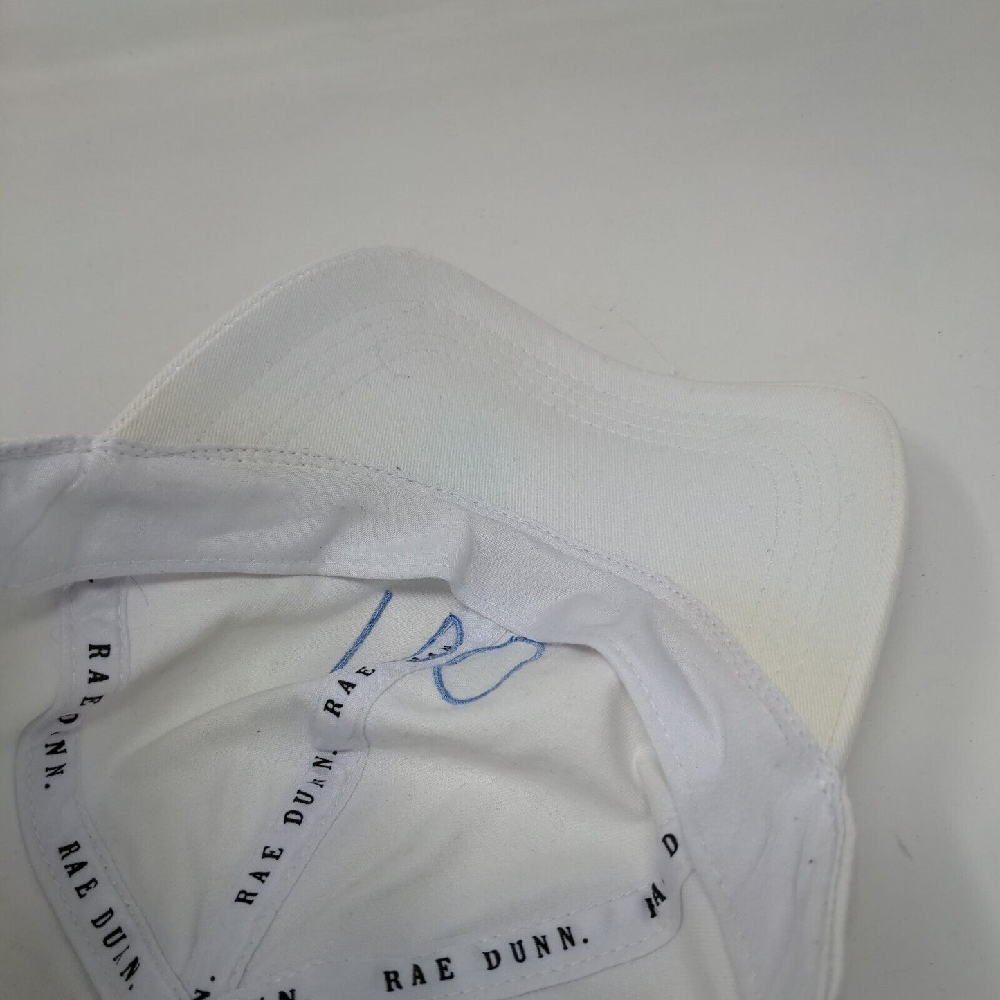 I DO Slideback Hat White OSFM Adjustable Embroidered 6 Panel Rae Dunn