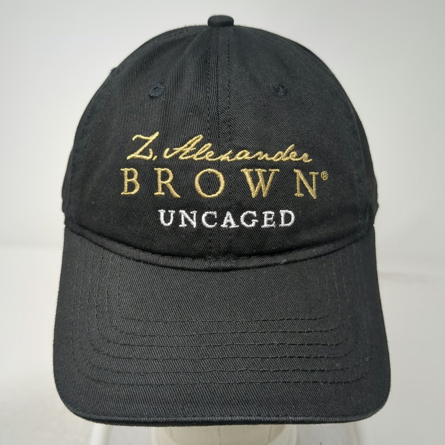 Southern Ground Z Alexander Brown Uncaged Hat Baseball Cap Black One Size Logo