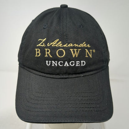 Southern Ground Z Alexander Brown Uncaged Hat Baseball Cap Black One Size Logo