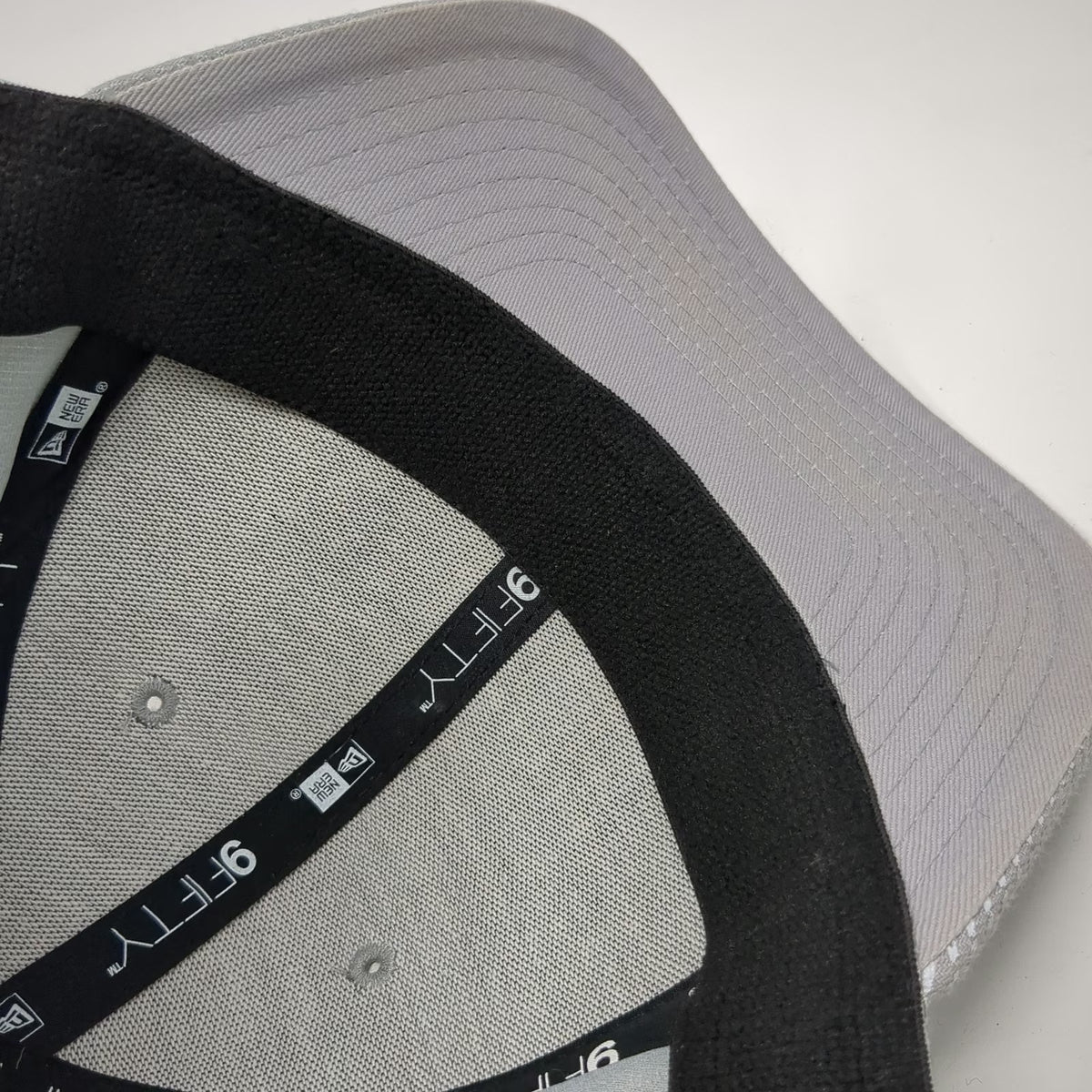 New Era NFL Super Bowl LIII Snapback Gray OS Hat Blue White 9FIFTY LIII Logo