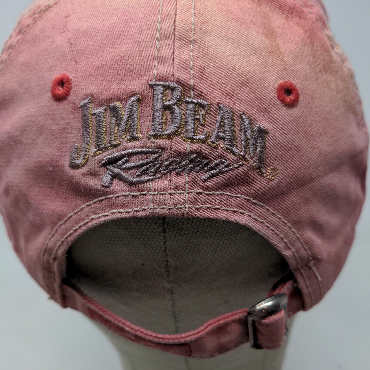 Jim Beam Racing Men's Slideback Hat Red OSFA Robby Gordon Motorsports Logo