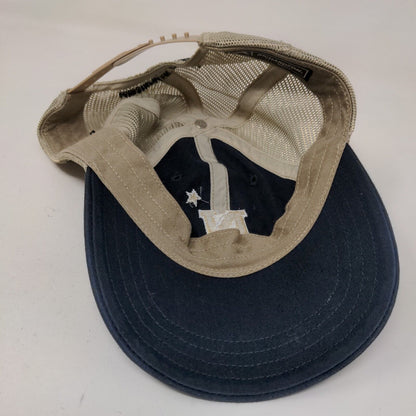 Richardson Men's Snapback Mesh Back Hat Multicolor Size M/L Navy Midshipmen