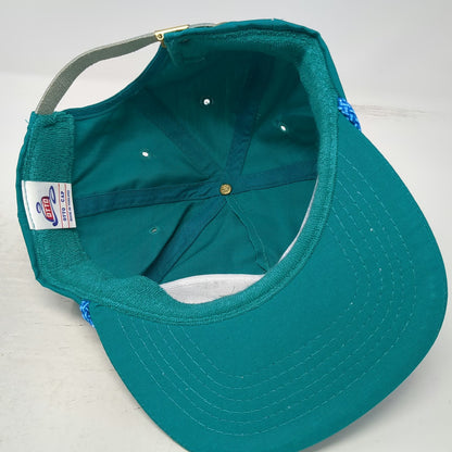 Otto Cap 5 Panel Blue One Size Hat Lincoln Mercury Olympia Rope Brim Strapback