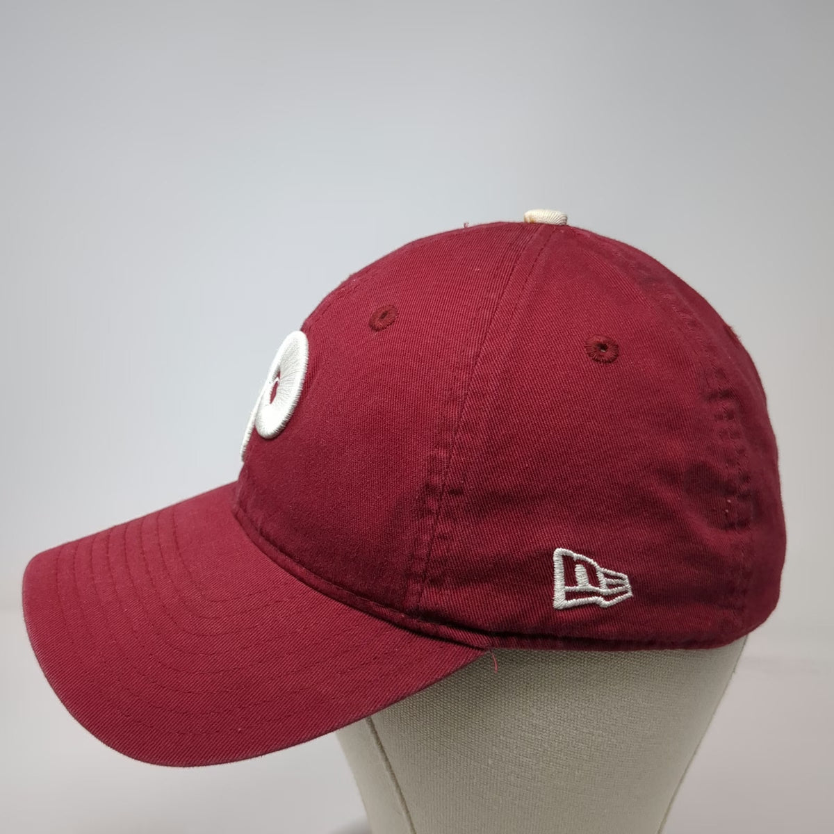 New Era Philadelphia Phillies MLB Baseball Cap Red S Cooperstown 49Forty Hat