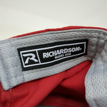 Richardson 5 Panel Red One Size Community Brand Coffee Rope Snapback Hat 1919