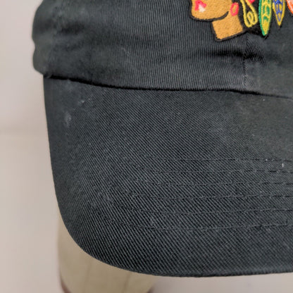 Antigua Men's Slideback Hat Black OSFA Embroidered Chicago Blackhawks NHL Logo