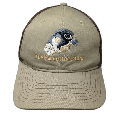 Port Authority Trucker Hat Brown One Size Peregrine Fund Falcon Bird Mesh Hat