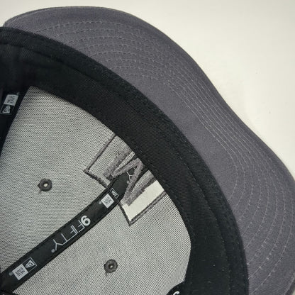 New Era Snapback Gray One Size Hat Method Studio M Logo 9FIFTY Structured Cotton