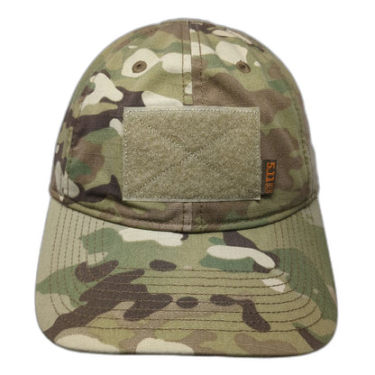 5.11 Tactical Baseball Cap Green One Size Multicam Front Loop Strapback hat