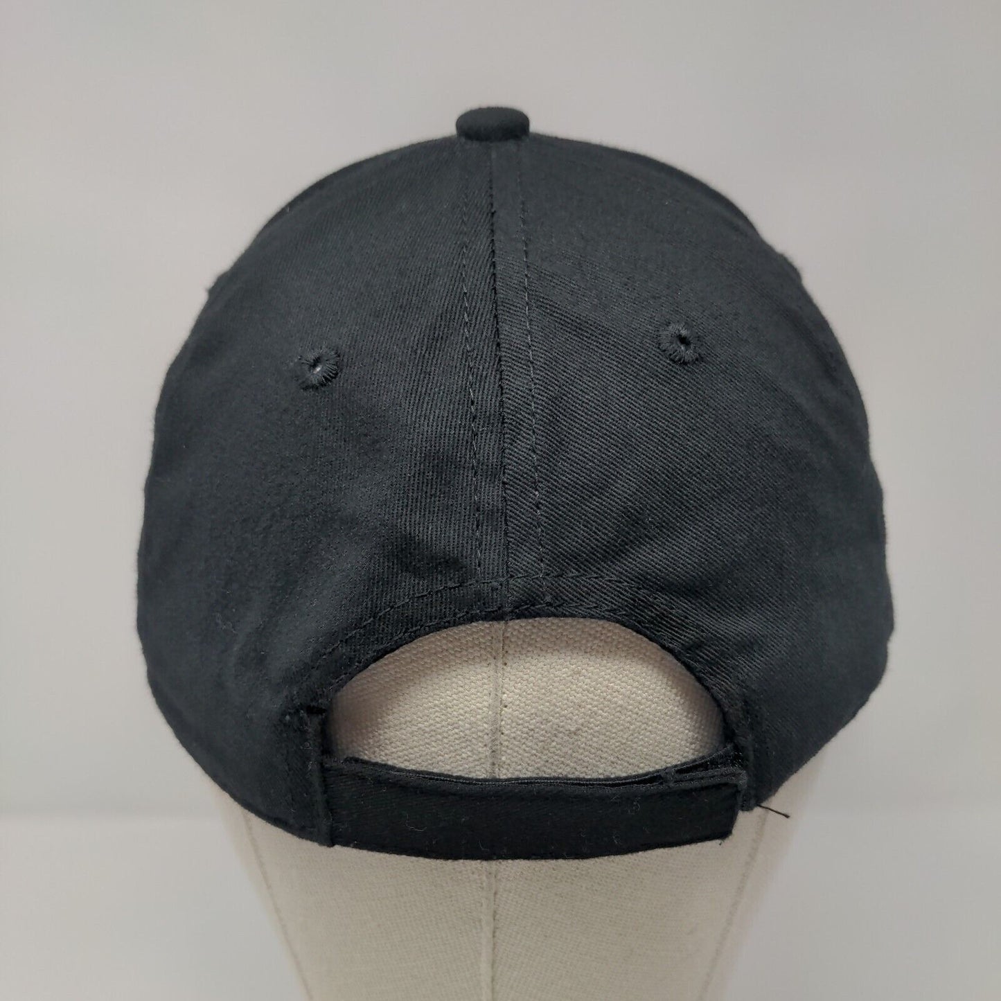 S1 Sightron Strapback Hat Black OSFM Embroidered 6 Panel Outdoor Cap