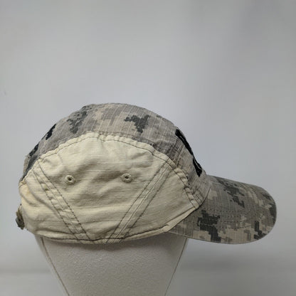 USA Ammo Strapback Hat Camo OSFM Embroidered Ammunition With Attitude