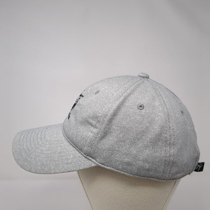 Hillcrest Country Club Strapback Hat Gray One Size Embroidered Town Talk
