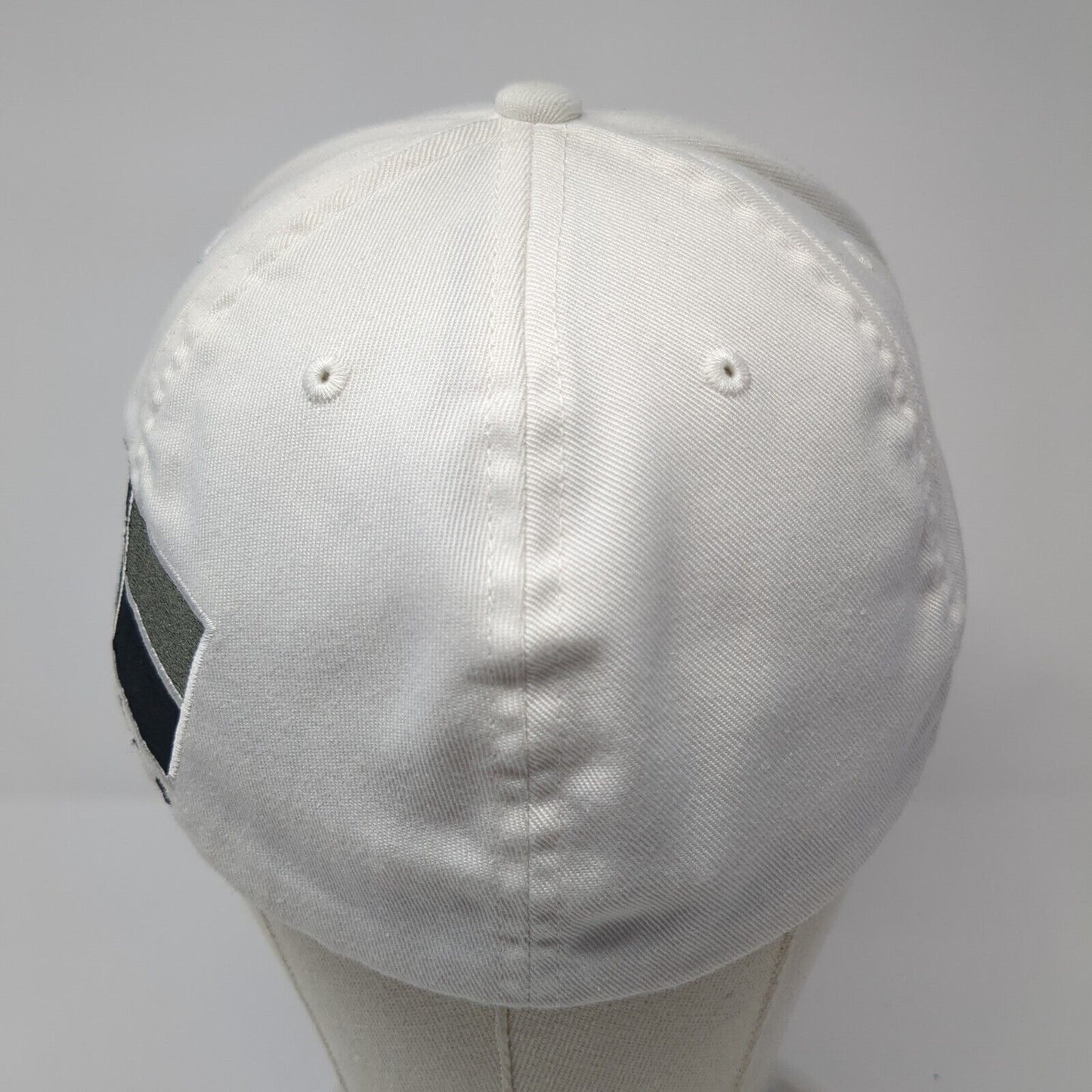Edge Cup Champions 2021 Fitted Hat White L-XL Stretch Flexfit Flat Bill