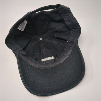Vans Off The Wall Slideback Hat Black OSFA Embroidered Adjustable