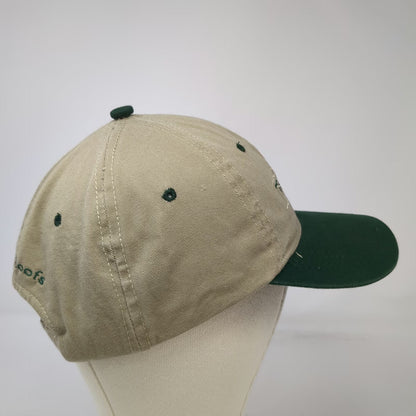 Headliner by Vernon Teton Steel Metal Roofs Baseball Cap Beige Green One Size