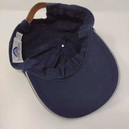 Washington Slideback Hat Blue OSFA Adjustable Embroidered Fahrenheit Cotton