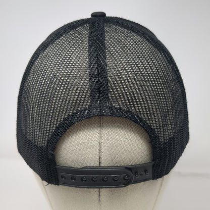Cap America Trucker Hat Black One Size Mountainland Supply Company Idaho Mesh