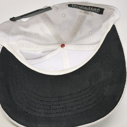 Imperial Snapback White One Size Hat Torrey Pines Golf Club Textured Pattern