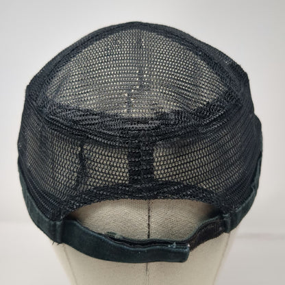 H3 Sportgear Army Cap Black One Size Maverik Mesh Back Gas Station Strapback Hat