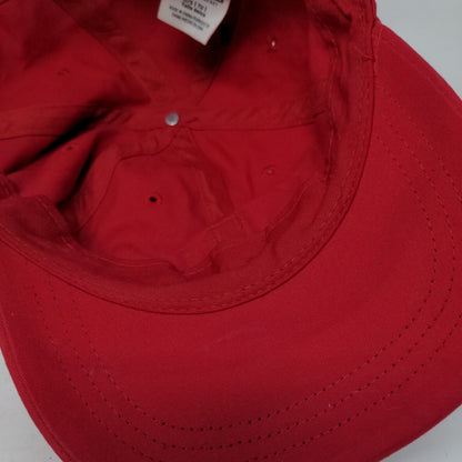 Victoria's Secret PINK Slideback Hat Red One Size Adjustable 6 Panel