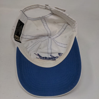 Oakmont Golf Club Slideback Hat White One Size Embroidered Gear For Sports