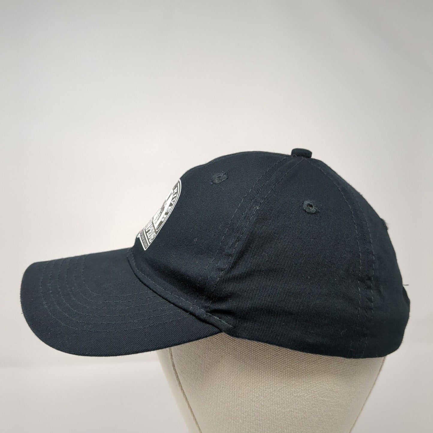 Snake River Stampede Youth Strapback Hat Black One Size Port & Company Cotton