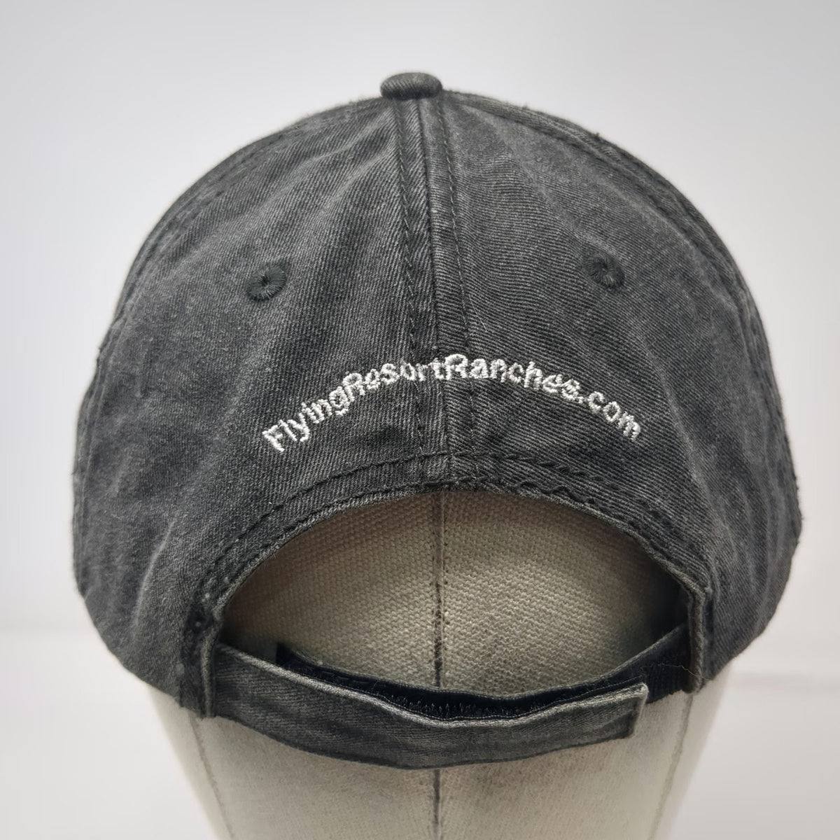 Otto Gray Baseball Cap One Size Flying B Ranch Middle Fork Salmon River Hat
