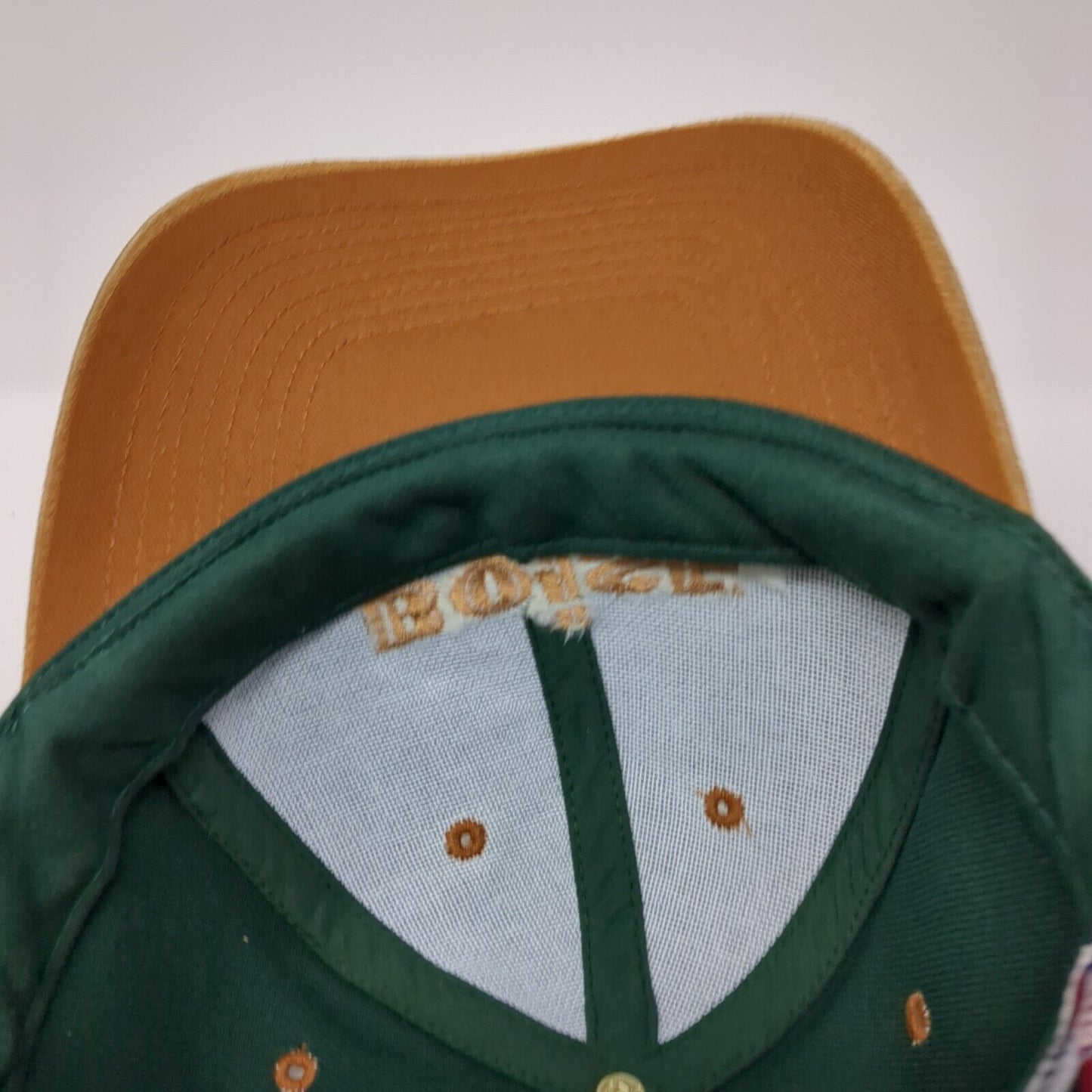 Boise Slideback Hat Multicolor One Size Adjustable Leather Strap Otto