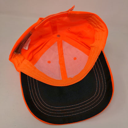 Paramount Outdoors Strapback Hat Orange OSFM Adjustable Blank Polyester