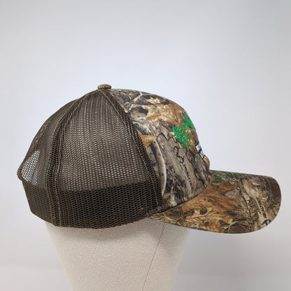 Wood Warrior Logging LLC Trucker Hat Multicolor OS Adjustable Camo Richardson