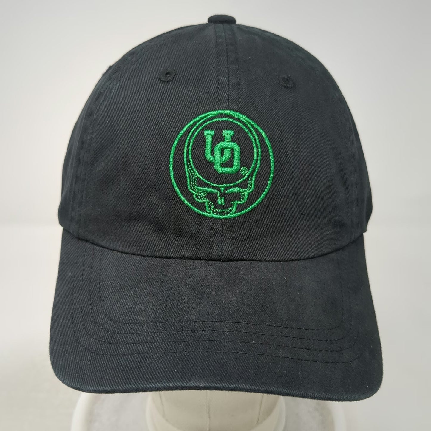 Class Trip Baseball Cap Black One Size Oregon Ducks UO Skull Embroidery Hat