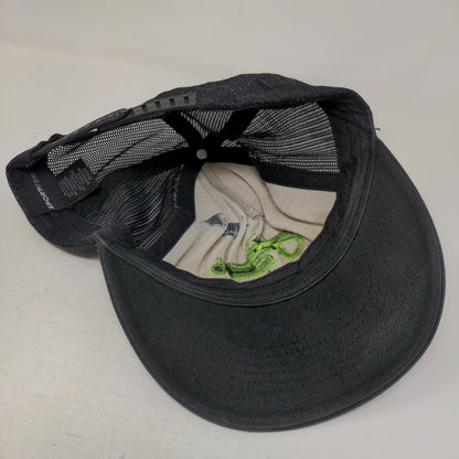 G&G Lawn Care Snapback Trucker Hat Black OSFA Embroidered Mesh Back Sport-Tek