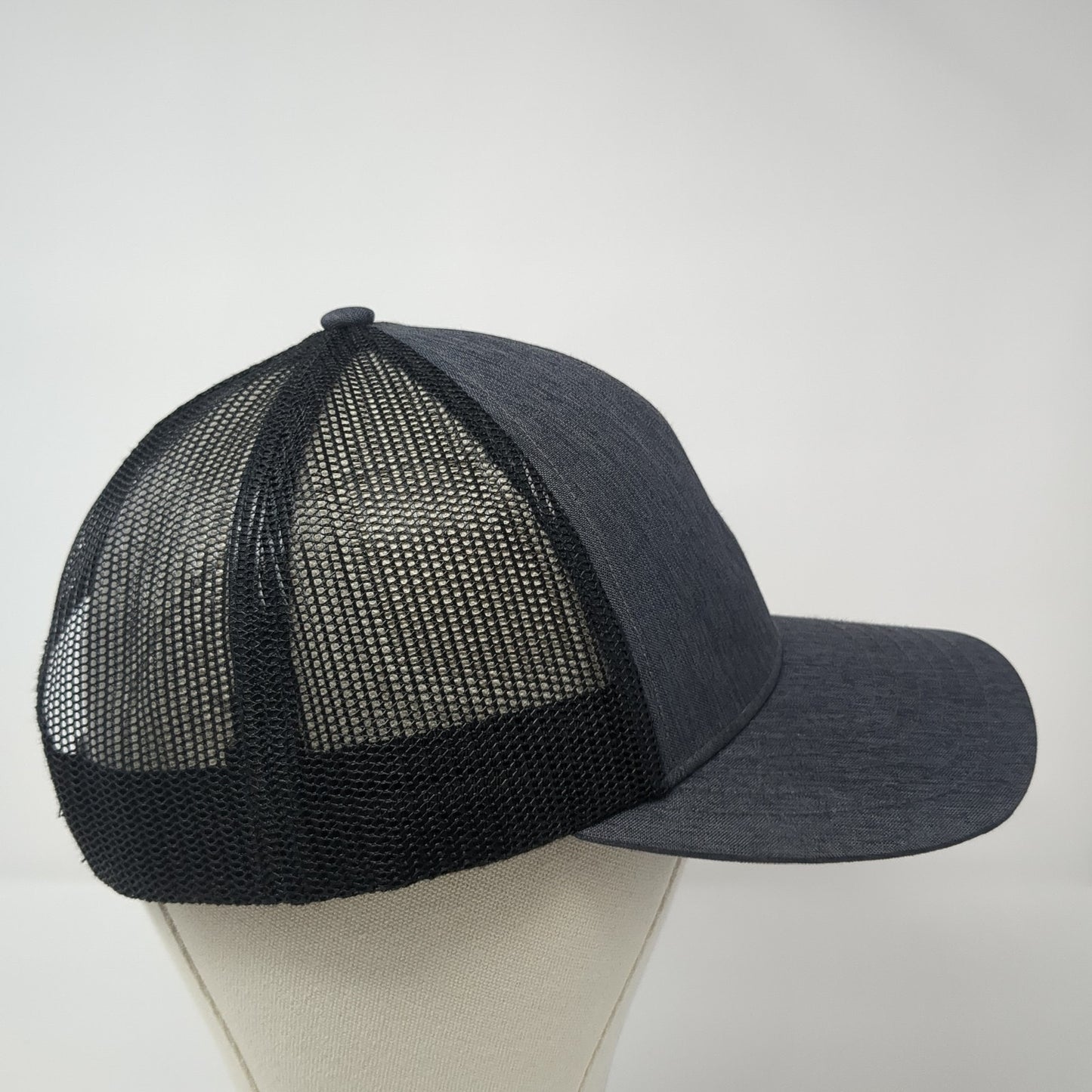 Idaho Snapback Trucker Hat Gray One Size Adjustable Mesh Back Outdoor Cap