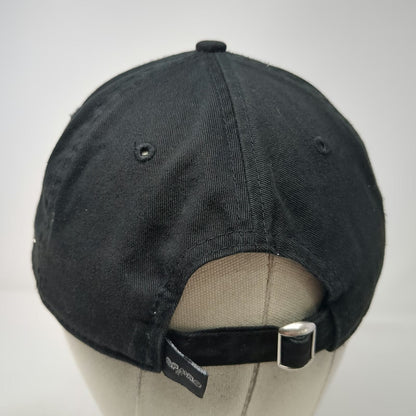 San Antonio Spurs NBA New Era Cap Black OS 9TWENTY Adjustable Strap Logo Hat