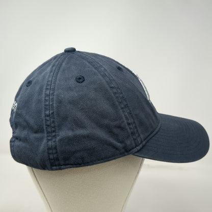 Eddie Bauer First Ascent Baseball Cap Blue One Size Slideback Hat Embroidered