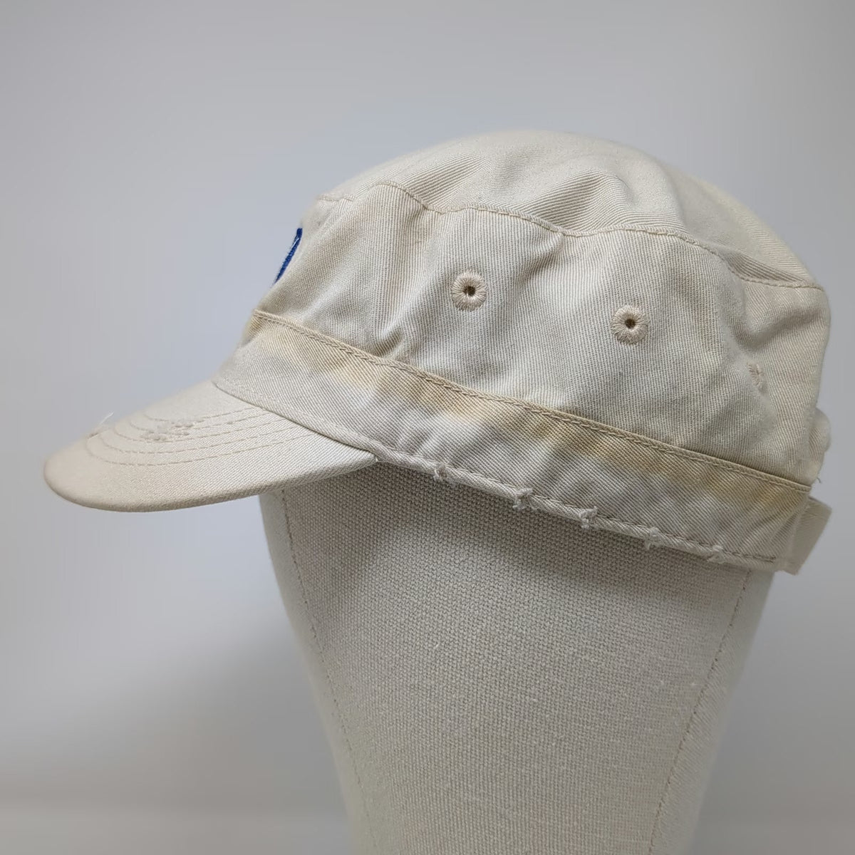 Alternative Army Cap Beige One Size SuccessFactors SFSF Strapback Distressed Hat