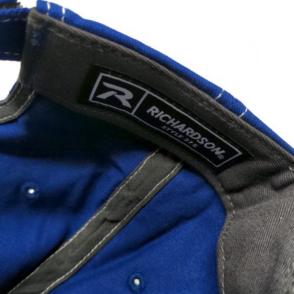 Rossco Strapback Hat Multi One Size Embroidered Colorblock Richardson