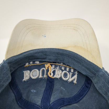 Bourbon Street New Orleans Strapback Hat Blue One Size Adjustable