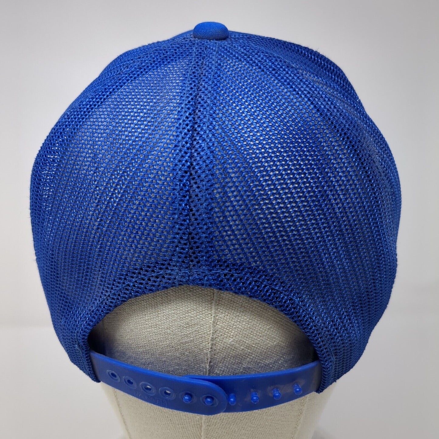 Payless Security Eastern Region Snapback Trucker Hat Blue OS Adjustable Mesh