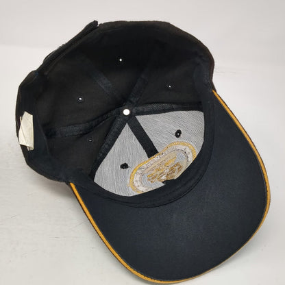 Global Traders Baseball Cap Black One Size USMC Seal Marine Corps USA Flag Hat