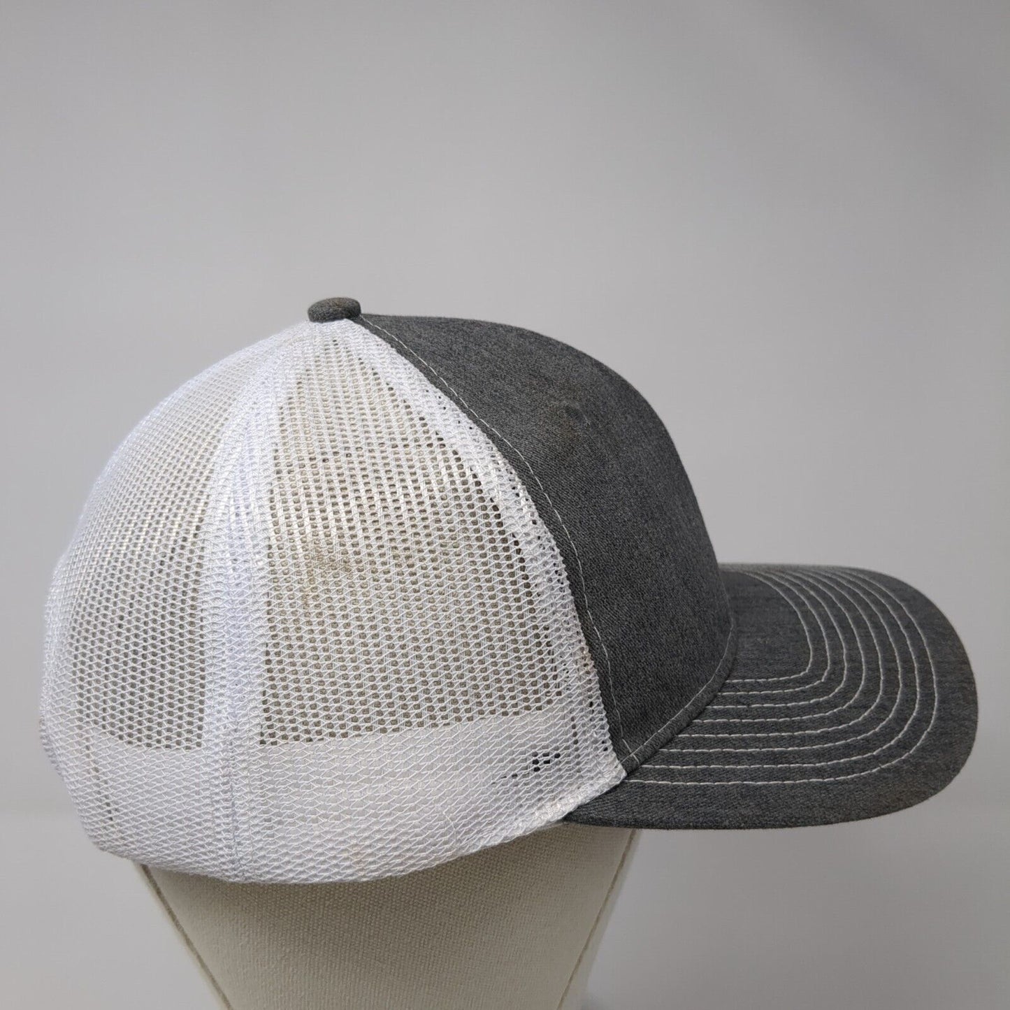 NAPA Snapback Mesh Back Trucker Hat Gray One Size 6 Panel Colorblock