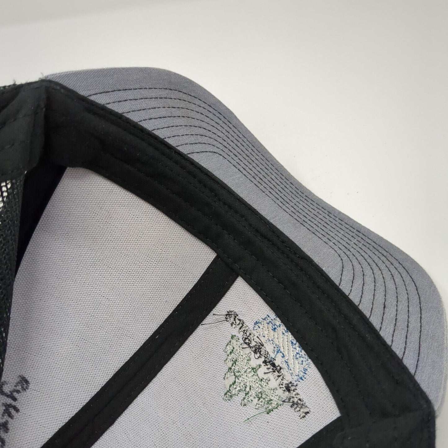 Camp Ida-Haven Snapback Trucker Hat Gray One Size Pacific Headwear