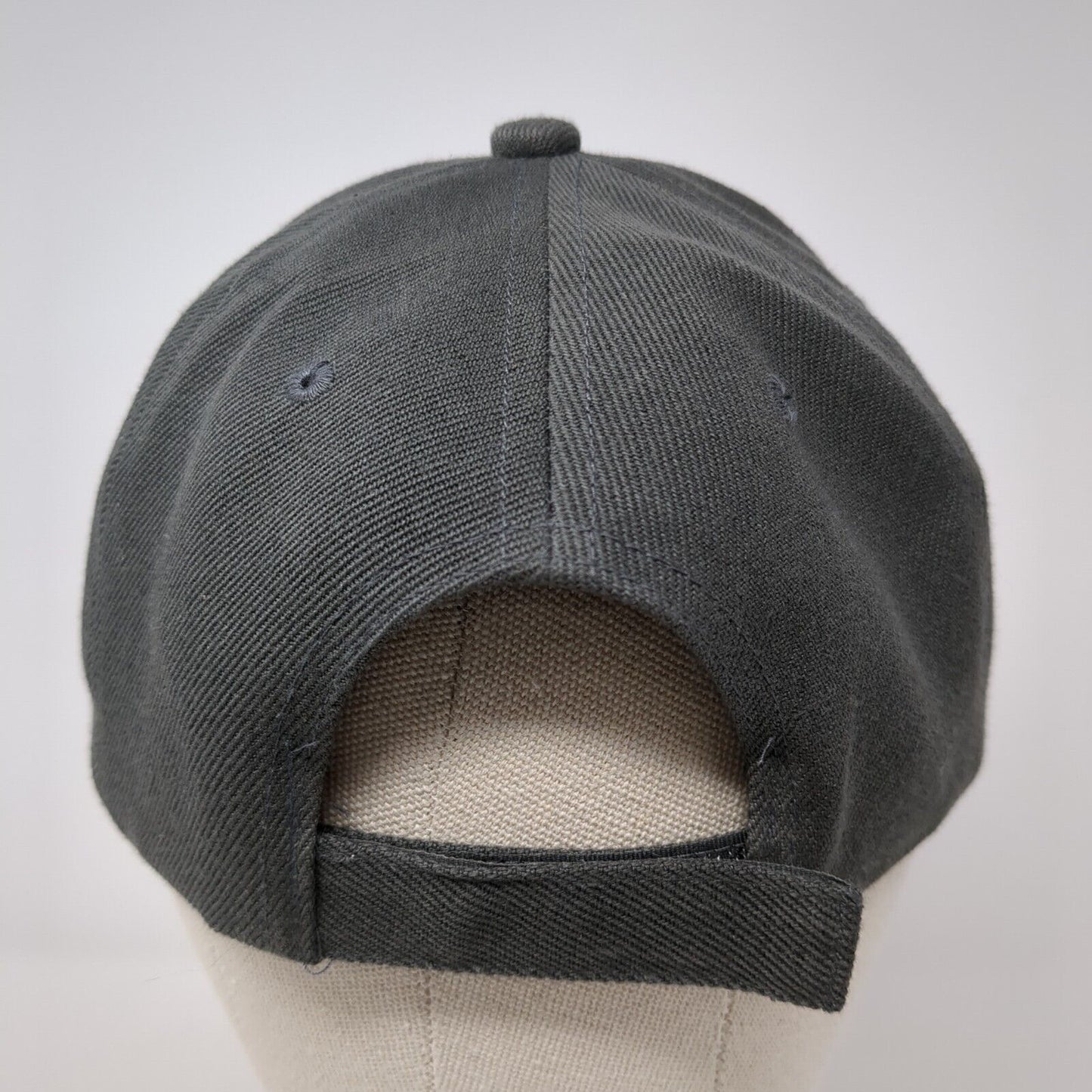 Harrah's Reno Strapback Hat Gray One Size Adjustable Embroidered 6 Panel