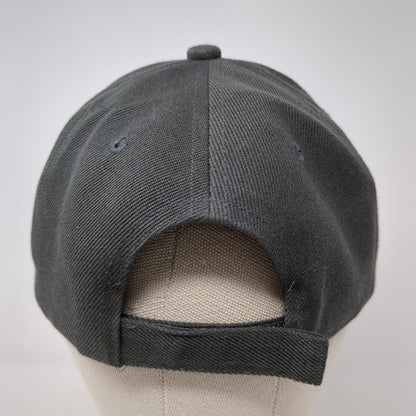 Harrah's Reno Strapback Hat Gray One Size Adjustable Embroidered 6 Panel