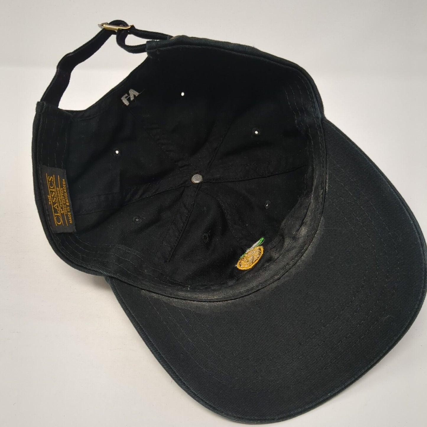 LV Snapback Baseball Cap Black One Size Adjustable Embroidered Classics Yupoong