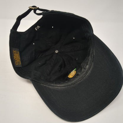 LV Snapback Baseball Cap Black One Size Adjustable Embroidered Classics Yupoong