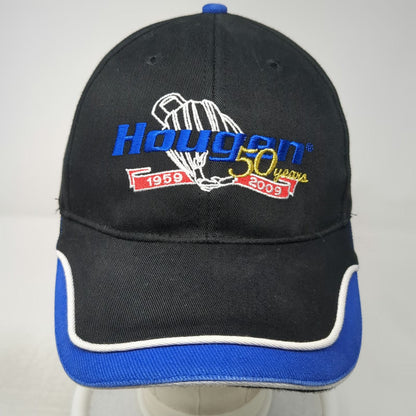 Hougen 50th Anniversary Baseball Cap Black Blue One Size Strapback Hat Mag Drill