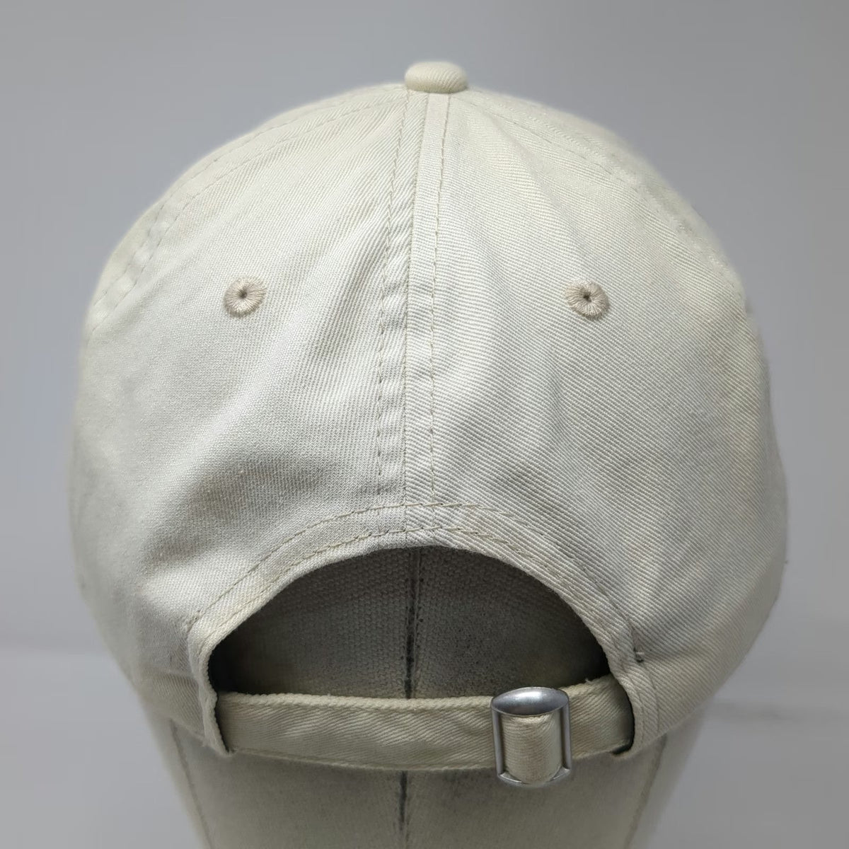 New Era NFL Super Bowl LVIII 9TWENTY Hat Beige OSFM Cap Adjustable Silver Blue