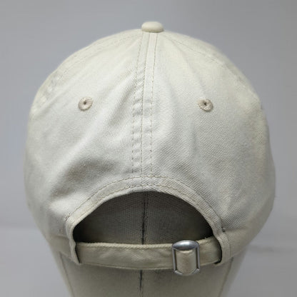New Era NFL Super Bowl LVIII 9TWENTY Hat Beige OSFM Cap Adjustable Silver Blue